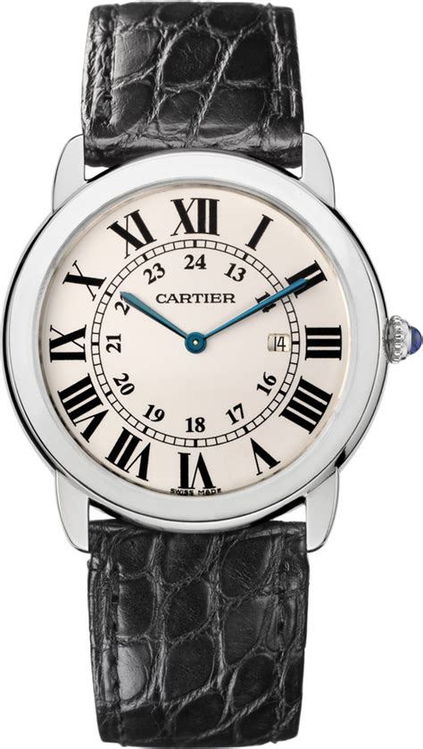 cartier ronde solo movement|ronde solo cartier 36mm.